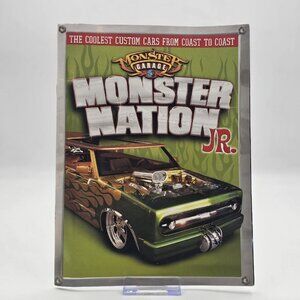 Vintage Monster Garage Monster Nation Jr. Book Coolest Custom Cars 2004